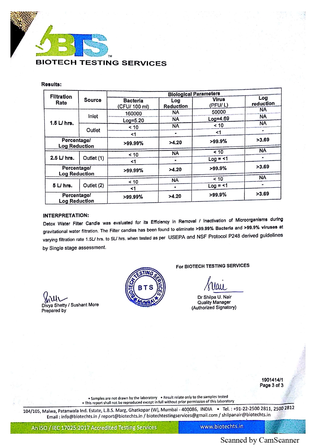 Laboratory report page 6